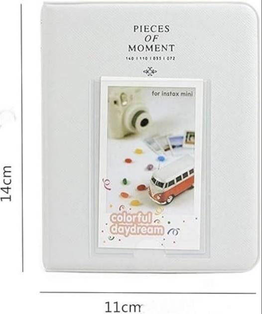 Фотоальбом для Fujifilm Instax Mini, Liplay, Polaroid 300, Z2300, SHARE SP-1, SP-2, link, White 64 - Фото 6 Фотоальбом для Fujifilm Instax Mini, Liplay, Polaroid 300, Z2300, SHARE SP-1, SP-2, link, White 64 - изображение 6