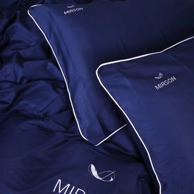 Комплект постільної білизни MirSon сімейний 160x220 см х 2 шт 4052 Ocean Corner сатин (2200008711474) - Фото 5 Комплект постільної білизни MirSon сімейний 160x220 см х 2 шт 4052 Ocean Corner сатин (2200008711474) - зображення 5