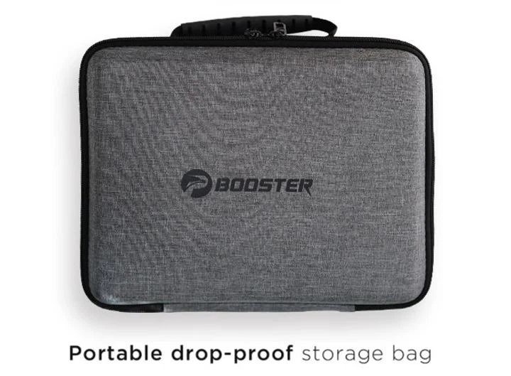 Перкуссионный массажер триггерных точек Booster Mini X 2500mAh (6 насадок) с кейсом - изображение 6