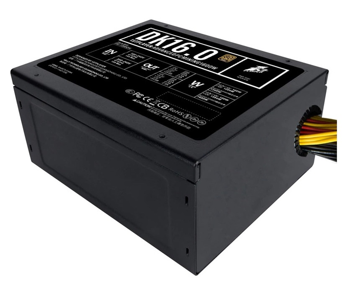 Блок питания 1stPlayer PS-1300DK 1600W (PS-1600DK) - изображение 2