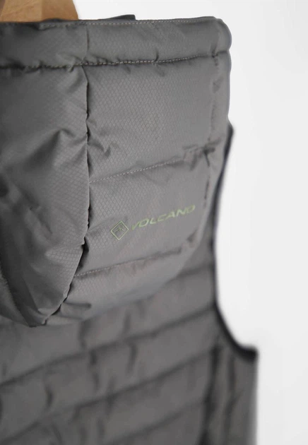 Безрукавка мужская с капюшоном Volcano V-Gori XL серая M24081-W23-705 - изображение 6