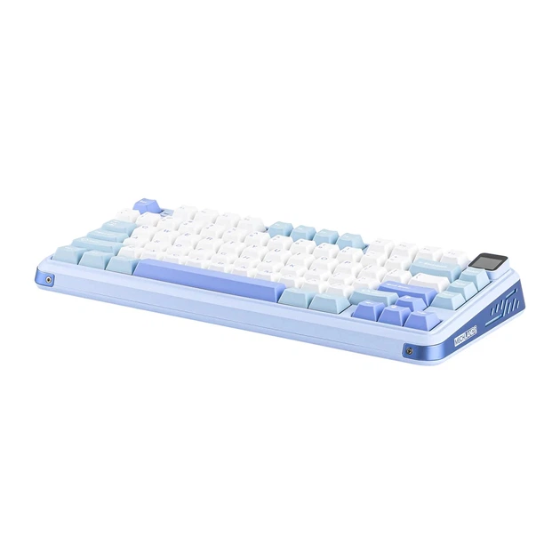 Механічна клавіатура MechLands Vibe75 V2 Blue перемикачі Cream Mint - зображення 4