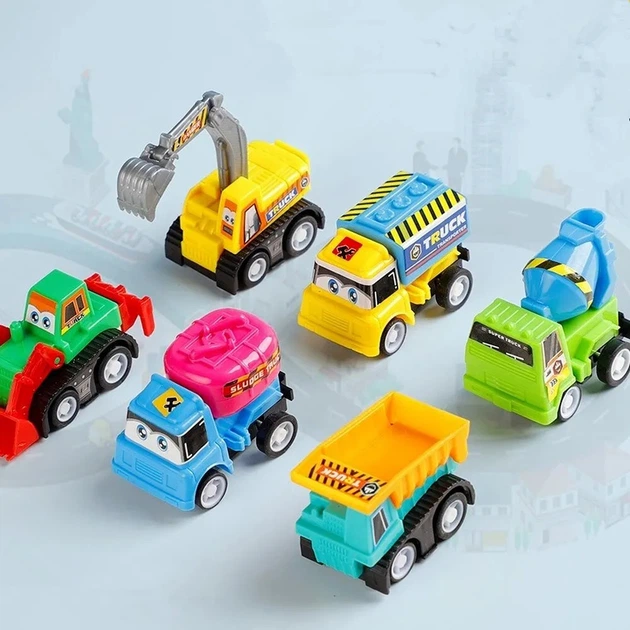 Набор игрушек Машинки 6 шт - изображение 4