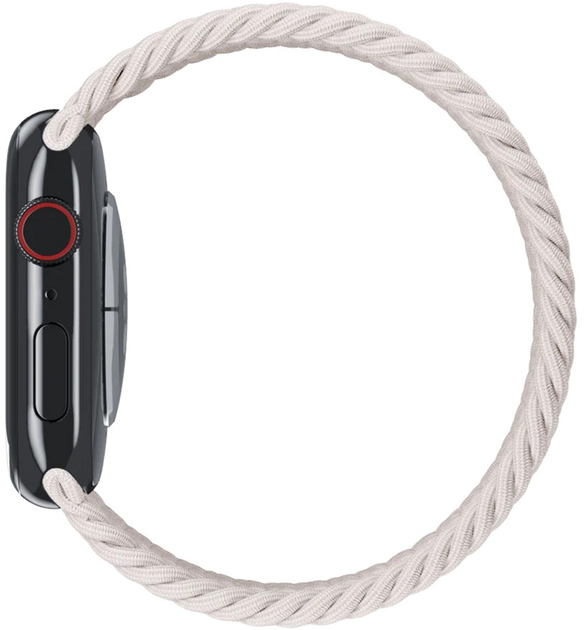 Pasek Apple Watch Braided Solo Loop 45mm Size 10 Starlight (APL_MN263) - obraz 4