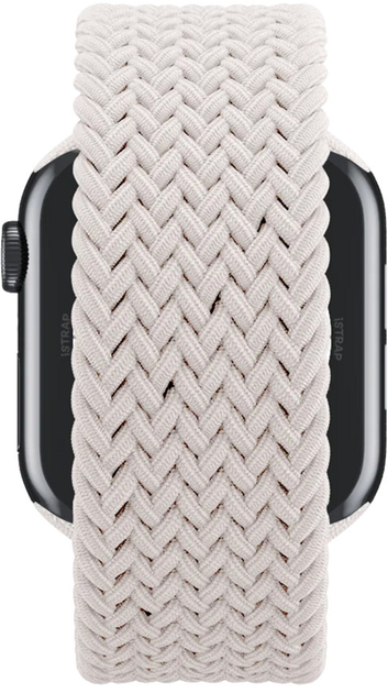 Pasek Apple Watch Braided Solo Loop 45mm Size 11 Starlight (APL_MN273) - obraz 4