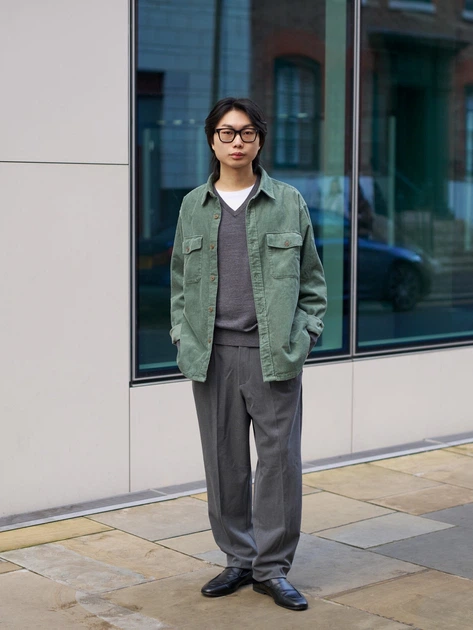 Куртка демисезонная мужская Uniqlo 708475834 L Зеленая (1159829147) - изображение 3