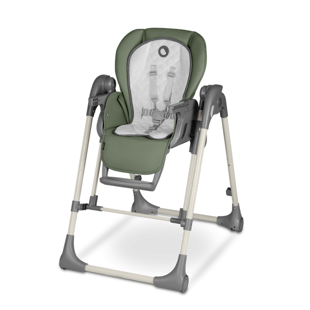 Стул для кормления с функцией качели ТМ Lionelo LAURICE GREEN OLIVE - изображение 2