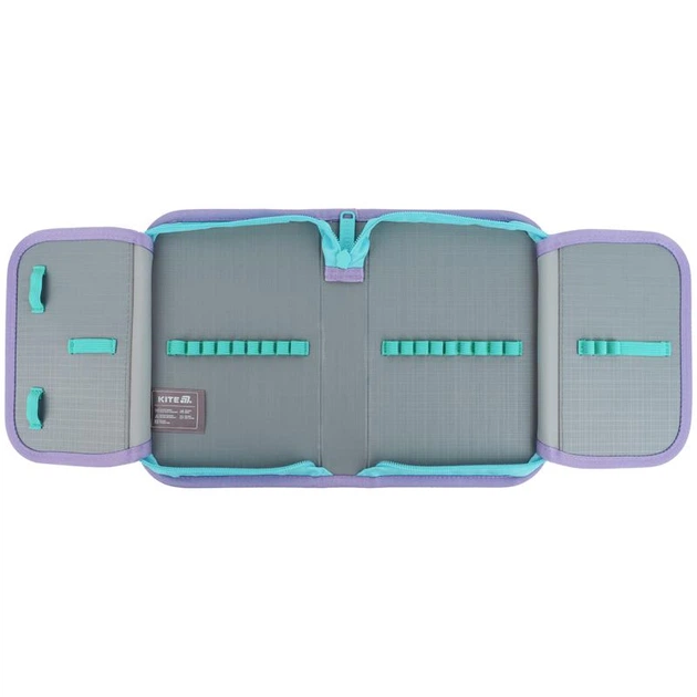 Пенал без наповнення Kite Awesome K25-622-5, 1 відділення, 2 відворот - изображение 6