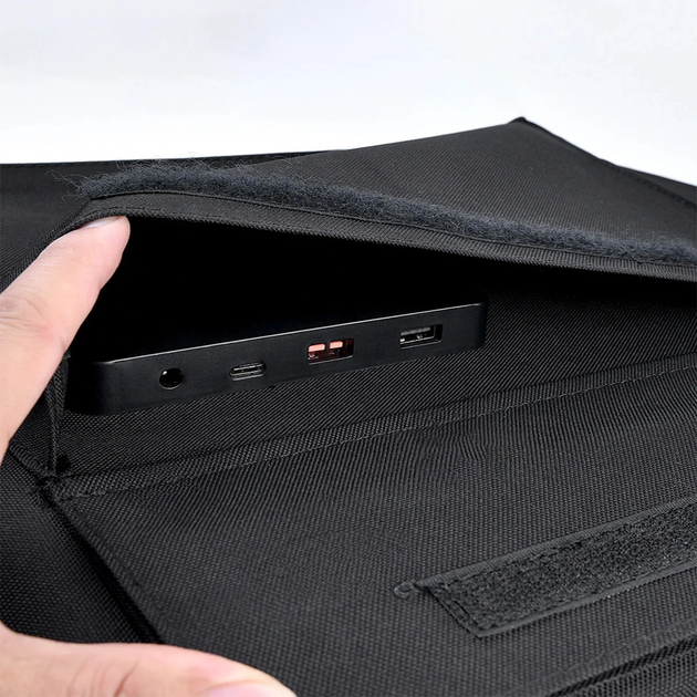 Ładowarka solarna CHOETECH SC009-V2 100 W 2 x USB-A + USB-C Black (6932112103727) - obraz 13