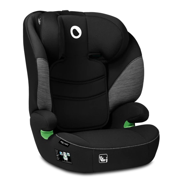 Дитяче автокрісло Lionelo LARS I-SIZE BLACK GREY - Фото 3 Дитяче автокрісло Lionelo LARS I-SIZE BLACK GREY - зображення 3