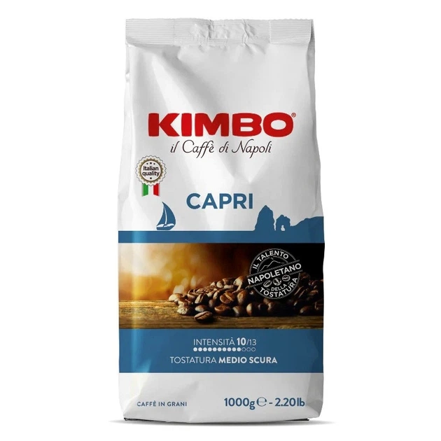 Кофе в зернах Kimbo Capri 1 кг (8002200141349) - Фото 1 Кофе в зернах Kimbo Capri 1 кг (8002200141349) - изображение 1