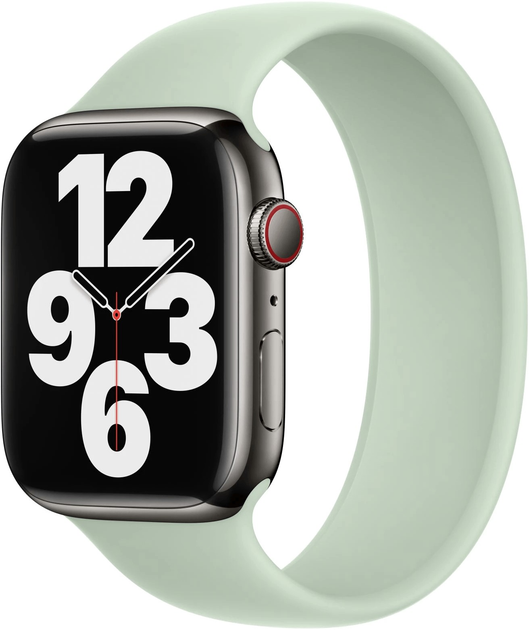 Ремінець Apple Solo Loop для Apple Watch 45mm Size 11 Mineral Green (MN4M3) - зображення 1