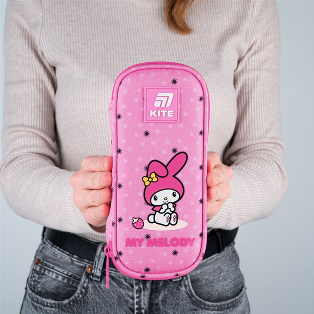 Пенал шкільний Kite My Melody 21x8.5x4.5 см Рожевий (HK25-662-2) - зображення 6