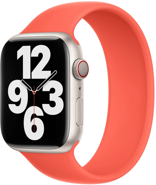 Pasek Apple Solo Loop do Apple Watch 45mm Size 11 Nectarine (MN5F3) - obraz 1