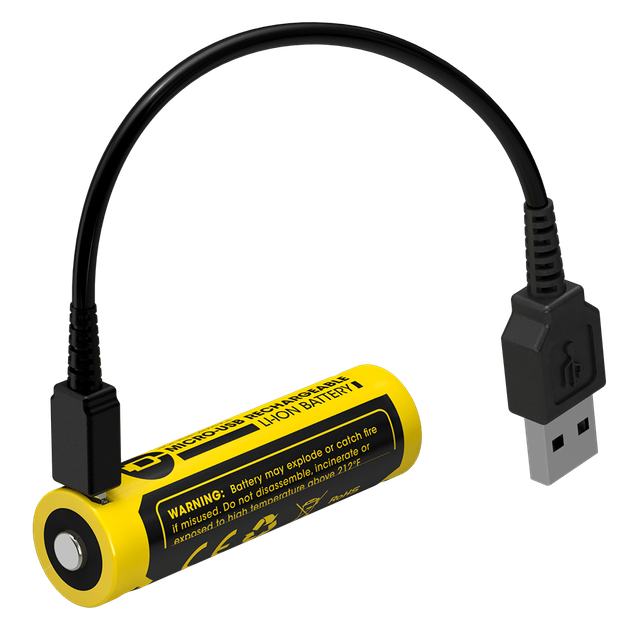 Акумулятор 14500 (750mAh) Nitecore NL1475R - изображение 2