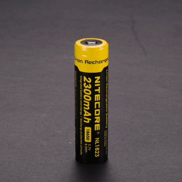 Акумулятор 18650 (2300mAh) Nitecore NL1823 - изображение 2