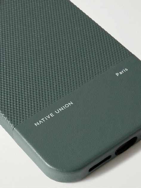 Чохол Native Union (RE) Classic Case Slate Green для iPhone 16 Pro Зелений (RECLA-GRN-NP24P) - зображення 4