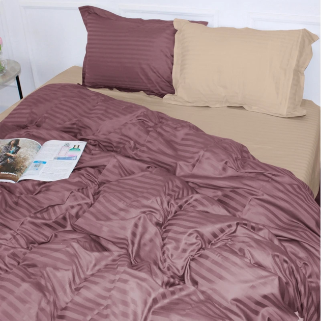 Підковдра MirSon 160х220 Satin Stripe 30-0008 + 30-0004 Waleis від Rozetka на платформі USKIDKA Акція на Підковдра MirSon 160х220 Satin Stripe 30-0008 + 30-0004 Waleis від Rozetka
