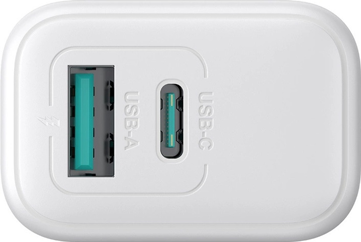 Ładowarka sieciowa JOYROOM JR-TCF21 USB-A + USB-C 20 W PD / QC 3.0 White (6956116722807) - obraz 6