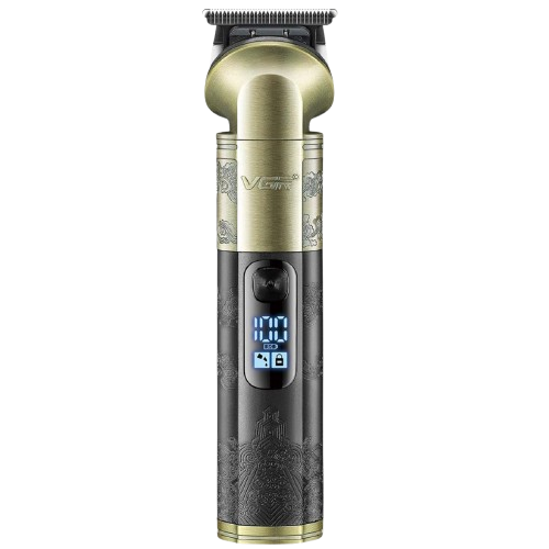 Тример VGR V-296 4 насадки/1200mAh/LED display/IPX6/Black/Gold (00000009022) - Фото 1 Тример VGR V-296 4 насадки/1200mAh/LED display/IPX6/Black/Gold (00000009022) - зображення 1