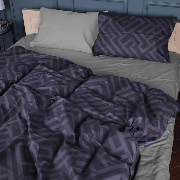 Підковдра MirSon полуторна євро 160x220 см 22-1396 Geometric Vibes сатин від Rozetka на платформі USKIDKA Акція на Підковдра MirSon полуторна євро 160x220 см 22-1396 Geometric Vibes сатин від Rozetka