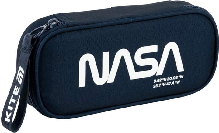 Пенал шкільний Kite NASA 21x8.5x4.5 см Синій (NS25-662) - зображення 1