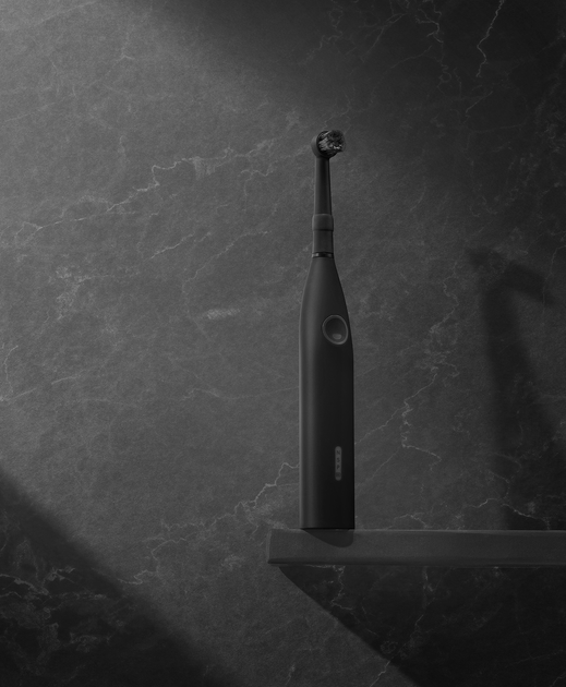 Soniczna szczoteczka do zębów happybrush ECO R2 Czarna + Brush Heads (4260486336420) - obraz 3