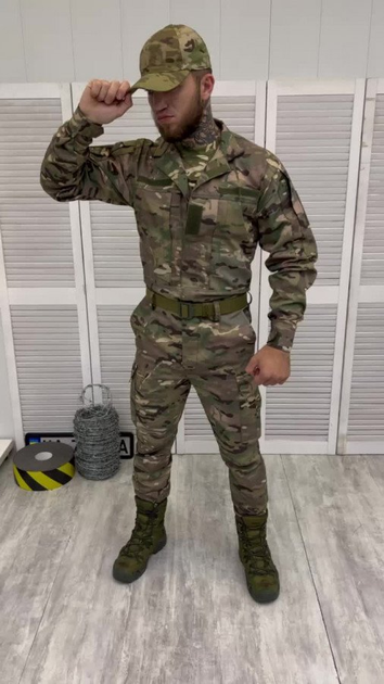 Тактический костюм 5 в 1 с уставным кроем Multicam S - изображение 9