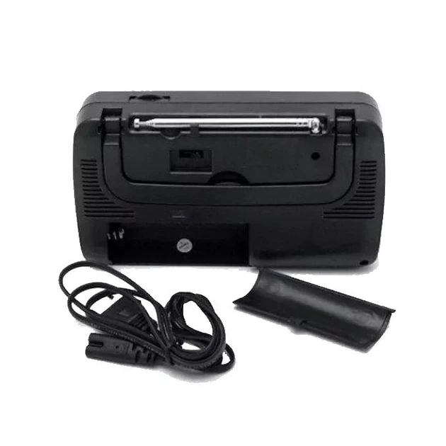 Радиоприёмник Kipo KB-408 AC мощный радио Black FM c usb питание от батарейки R20 или от сети (YU8SH9507) - изображение 4