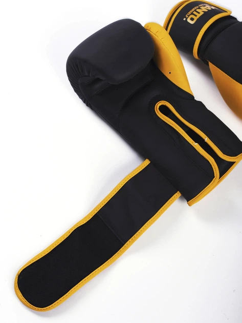 Рукавички MANTO Boxing Gloves ESSENTIAL black-orange 14 0Z - Фото 2 Рукавички MANTO Boxing Gloves ESSENTIAL black-orange 14 0Z - изображение 2