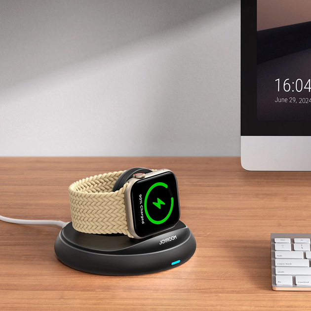 Бездротовий зарядний пристрій JOYROOM JR-W12 для Apple Watch Black (6956116725051) - зображення 11