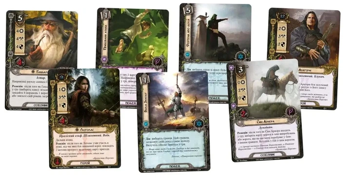 Настільна гра Geekach Games Володар Перснів. Карткова гра (The Lord of the Rings: The Card Game) (GKCH155) - Фото 2 Настільна гра Geekach Games Володар Перснів. Карткова гра (The Lord of the Rings: The Card Game) (GKCH155) - изображение 2