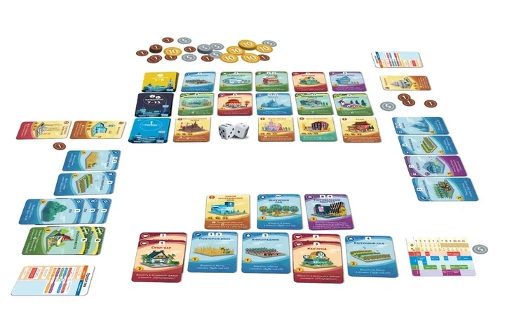Настільна гра ROZUM Наші міста: Мачі Коро 2 (Machi Koro 2) (R059UA) - изображение 4