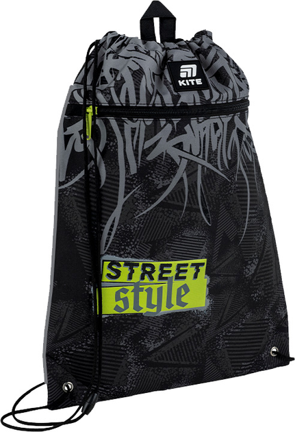 Сумка для взуття Kite Street Style 46х33 см Чорна (K25-601M-6) - зображення 1