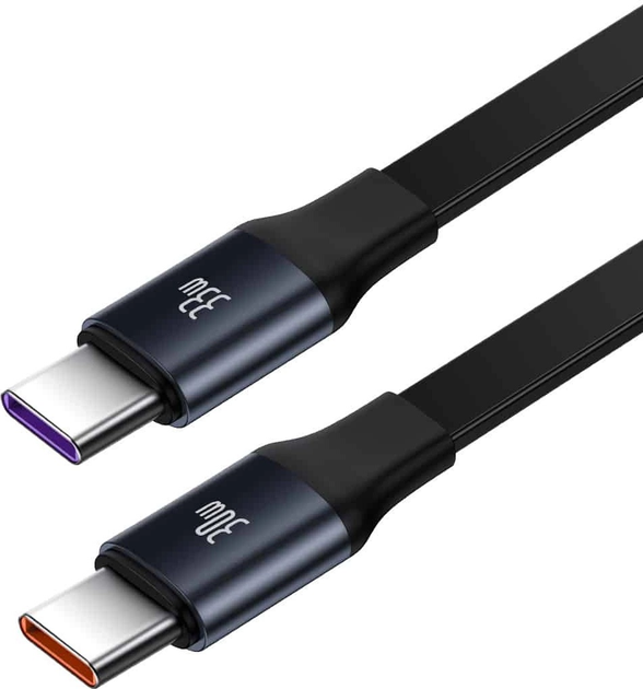 Ładowarka samochodowa Baseus Enjoyment 2 w 1 33 W 2 x USB-C Black (C00035500111-00) - obraz 4