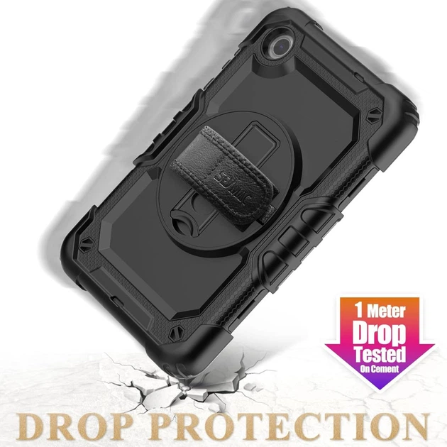 Чохол Rugged 3 Layers броньований протиударний з захистом M8 TB-8506 8505 8705 Чорний - Фото 7 Чохол Rugged 3 Layers броньований протиударний з захистом M8 TB-8506 8505 8705 Чорний - изображение 7