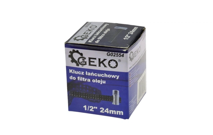 Цепной ключ для масляного фильтра 1/2" 24мм Geko (G02554) - изображение 3