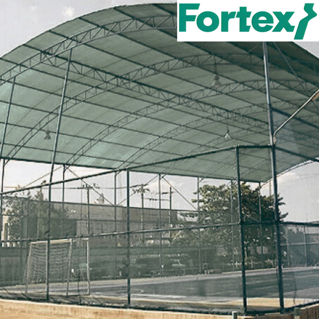 Сітка фасадна захисна, затіняюча Fortex 3,3 х 50 м, 165 м2, 60 г/м2, сіра - Фото 14 Сітка фасадна захисна, затіняюча Fortex 3,3 х 50 м, 165 м2, 60 г/м2, сіра - зображення 14