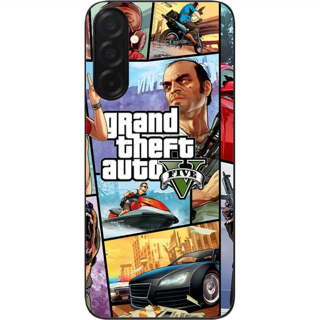 Силіконовий чохол SMTT для Samsung Galaxy A26 5G з зображенням Гра GTA - Фото 1 Силіконовий чохол SMTT для Samsung Galaxy A26 5G з зображенням Гра GTA - зображення 1
