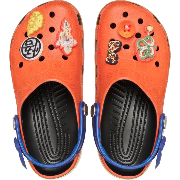 Сабо Crocs Classic Dragon Ball Z Clog 46 Помаранчевий 210826 - зображення 2