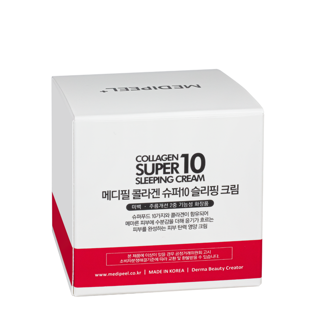 Крем для обличчя омолоджувальний нічний Medi-Peel Collagen Super10 Sleeping Cream 70 мл - Фото 3 Крем для обличчя омолоджувальний нічний Medi-Peel Collagen Super10 Sleeping Cream 70 мл - зображення 3