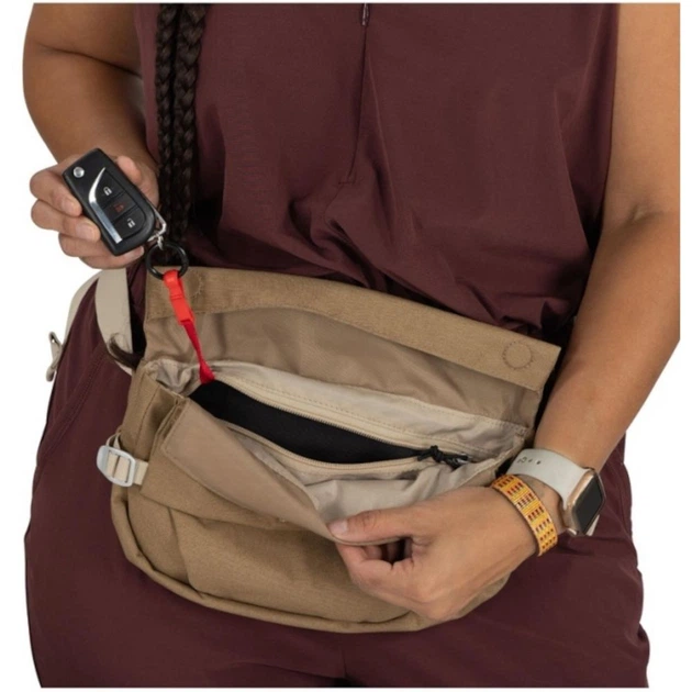 Поясна сумка Osprey Arcane Hip Bag latte brown O/S коричнева - изображение 4