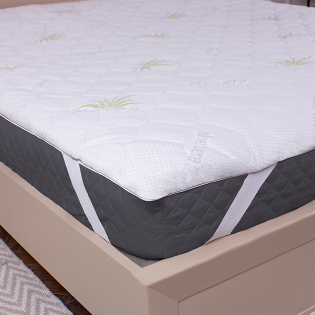 Наматрацник MirSon №1012 Alberto Wool Aloe Vera 120х200 см від Rozetka на платформі USKIDKA Акція на Наматрацник MirSon №1012 Alberto Wool Aloe Vera 120х200 см від Rozetka