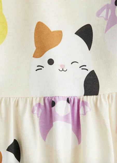 Плаття для дівчаток H&M 122-128 світло-жовтий Squishmallows - Фото 3 Плаття для дівчаток H&M 122-128 світло-жовтий Squishmallows - изображение 3