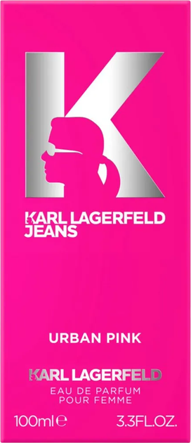 Парфумована вода для жінок Karl Lagerfeld Jeans Urban Pink 100 мл (3386460160193) - зображення 3