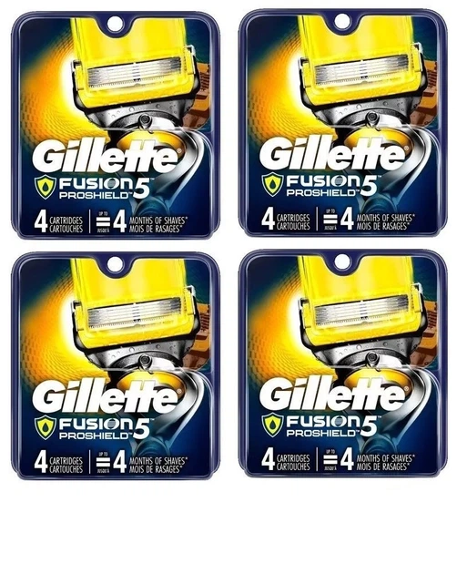 Сменнные лезвия для бритвы Gillette Fusion 5 ProShield 4 штуки - изображение 4