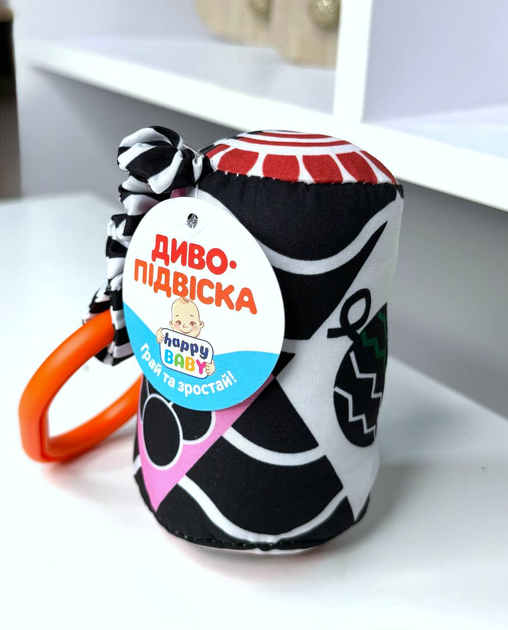Іграшка на коляску, м'яка підвіска 9112A з дзвіночком - Фото 2 Іграшка на коляску, м'яка підвіска 9112A з дзвіночком - изображение 2