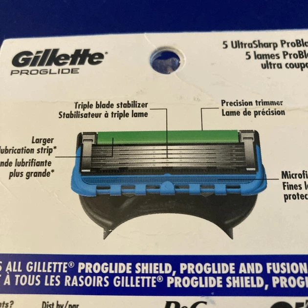 Сменные лезвия Gillette Fusion Proglide Power 8 шт производство США - изображение 5