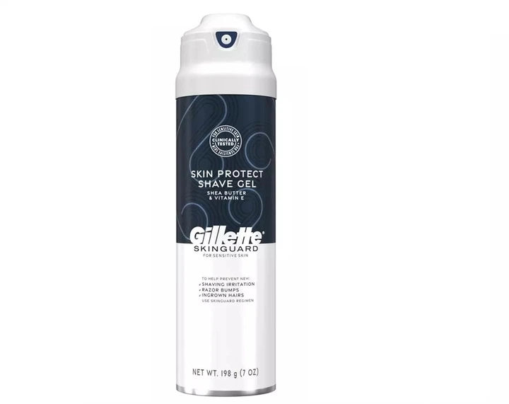 Успокаивающий гель для бритья Gillette SkinGuard с увлажняющими компонентами 198 г - Фото 1 Успокаивающий гель для бритья Gillette SkinGuard с увлажняющими компонентами 198 г - изображение 1