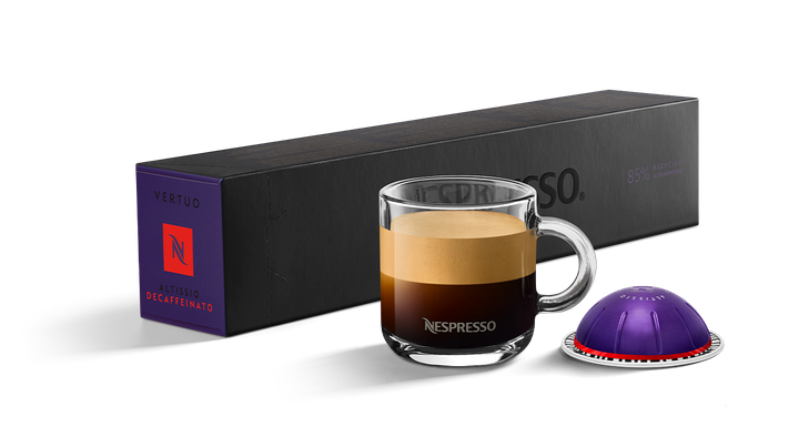 Кофе в капсулах Nespresso Vertuo Altissio Decaffeinato (10 капсул) - Фото 2 Кофе в капсулах Nespresso Vertuo Altissio Decaffeinato (10 капсул) - изображение 2